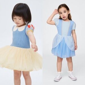 Gap Disney Princess dresses Snow White and Cinderella Tulle Dresses